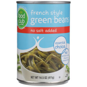 No Salt Added French Style Green Beans