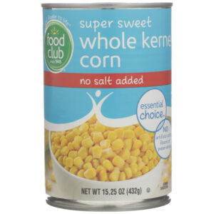 No Salt Added Super Sweet Whole Kernel Corn