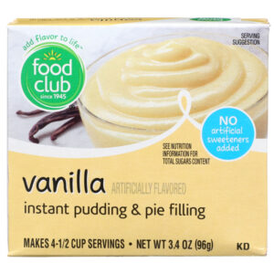 Vanilla Instant Pudding & Pie Filling