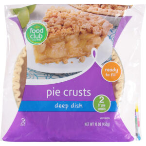 Food Club 9 Inch Deep Dish Pie Crusts 2 ea