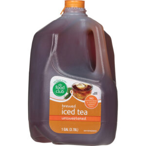 Food Club Brewed Unsweetened Iced Tea 1 gal
