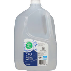 Food Club CPAP Distilled Water 1 gal