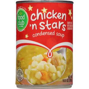 Food Club Chicken 'N Stars Condensed Soup 10.5 oz