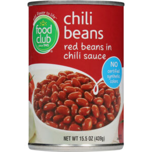 Food Club Chili Beans 15.5 oz
