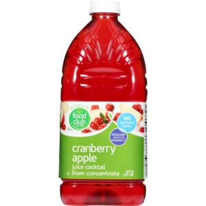 Food Club Cranberry Apple Juice Cocktail 64 fl oz