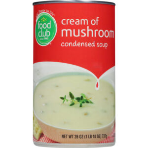 Food Club Cream of Mushroom Condensed Soup 26 oz