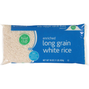 Food Club Enriched Long Grain White Rice 16 oz