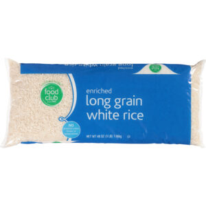 Food Club Enriched Long Grain White Rice 48 oz