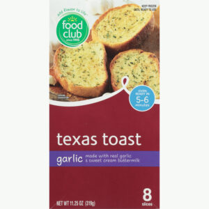 Food Club Garlic Texas Toast 8 ea