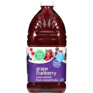 Food Club Grape Cranberry Juice Cocktail 64 fl oz