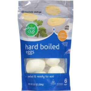 Food Club Hard Boiled Eggs 6 ea