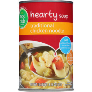 Food Club Hearty Traditional Chicken Noodle Soup 18.6 oz