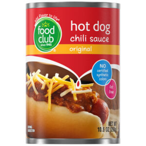 Food Club Hot Dog Original Chili Sauce 10.5 oz