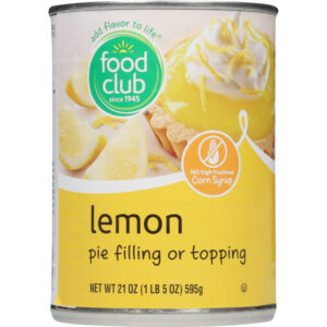 Food Club Lemon Pie Filling or Topping 21 oz