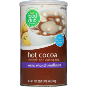 Food Club Mini Marshmallows Instant Hot Cocoa Mix 28.5 oz