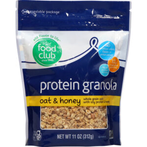 Food Club Oat & Honey Protein Granola 11 oz