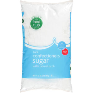 Food Club Pure Confectioners Sugar with Cornstarch 32 oz