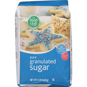 Food Club Pure Granulated Sugar 4 lb