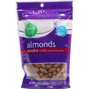 Food Club Smoke Flavored Almonds 10.25 oz