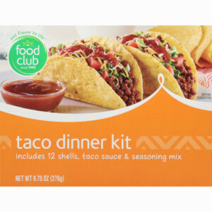 Food Club Taco Dinner Kit 9.75 oz