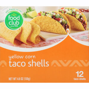 Food Club Yellow Corn Taco Shells 12 ea