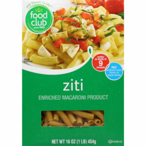 Food Club Ziti 16 oz