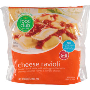 Food Club Cheese Ravioli 25 oz