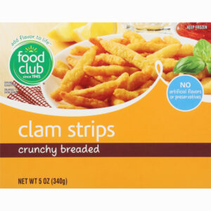 Food Club Crunchy Breaded Clam Strips 5 oz