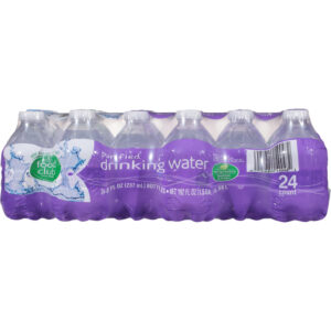 Food Club Purified Drinking Water Bottle 24 ea