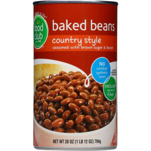 Food Club Country Style Baked Beans 28 oz