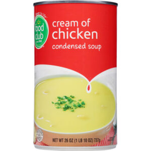 Food Club Cream of Chicken Condensed Soup 26 oz