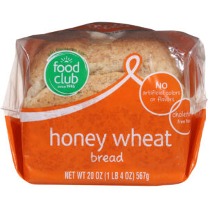 Food Club Honey Wheat Bread 20 oz