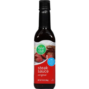 Food Club Original Steak Sauce 10 oz