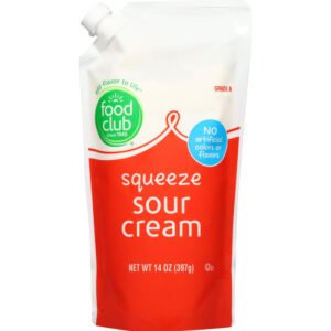 Food Club Squeeze Sour Cream 14 oz