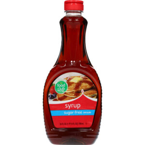 Food Club Sugar Free Syrup 24 fl oz